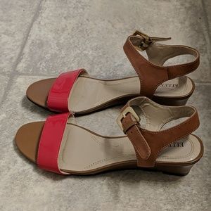 Ellen Tracy wedge sandals